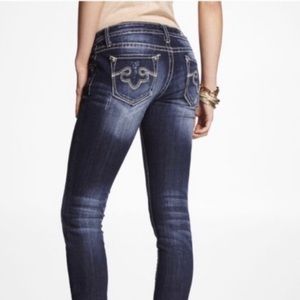 Rerock For Express Skinny Jeans 4r 